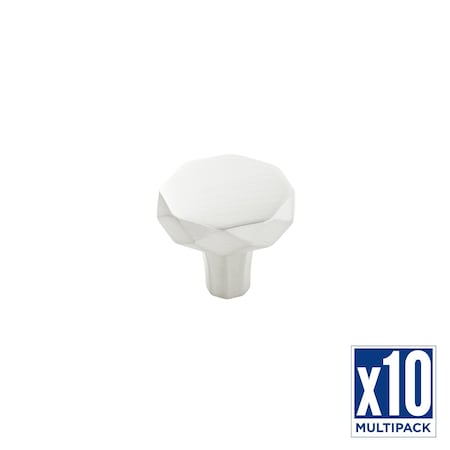 Hickory Hardware Knob 1-1/4 Inch Diameter, 10PK H077839SN-10B